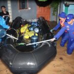 Polres Malang dan Tim Gabungan Gerak Cepat Tangani Banjir Warga Diminta Tetap Waspada.