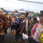 Polres Nganjuk Apresiasi Upaya Polsek Bagor dan Dinas Pertanian dalam Pencegahan PMK