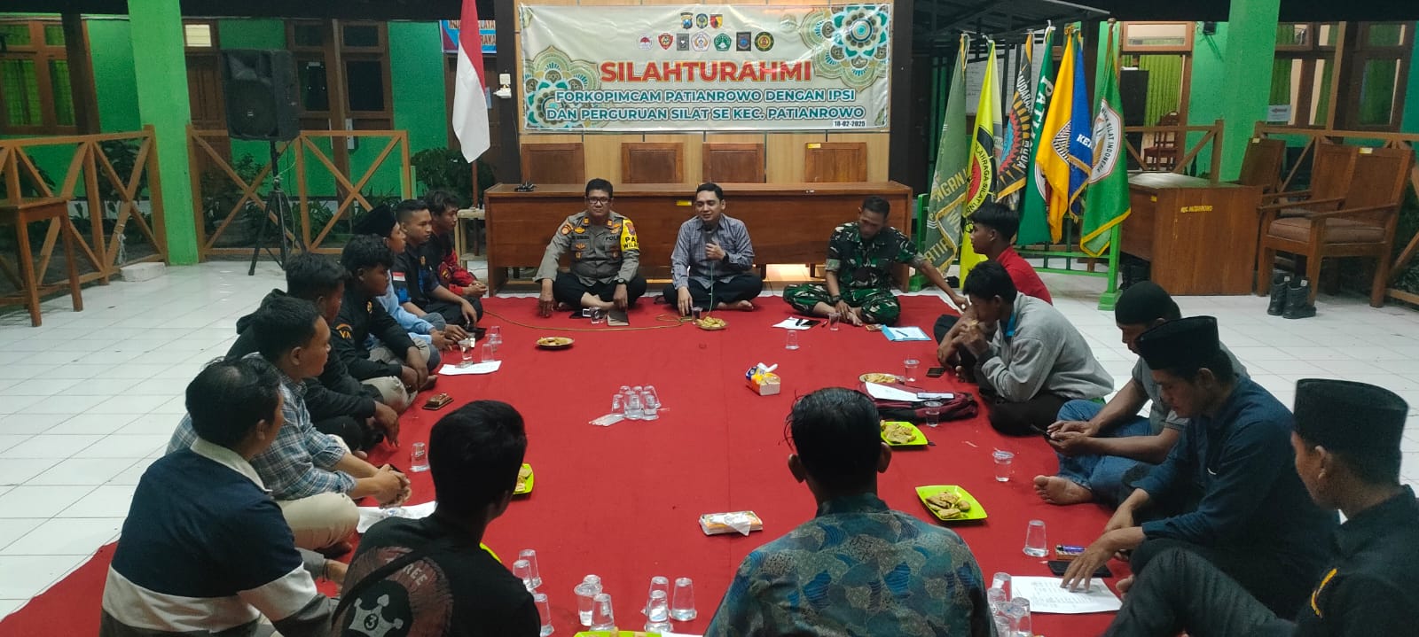 Silahturahmi Kapolsek Patianrowo bersama Silaturahmi IPSI Wilayah Patianrowo: