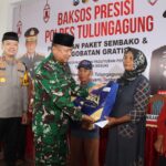 Polres Tulungagung Kembali Menggelar Bakti Sosial Serta Bakti Kesehatan, Kali Ini Bersama Forkopimcam dan Paguyuban Pencak Silat Besuki