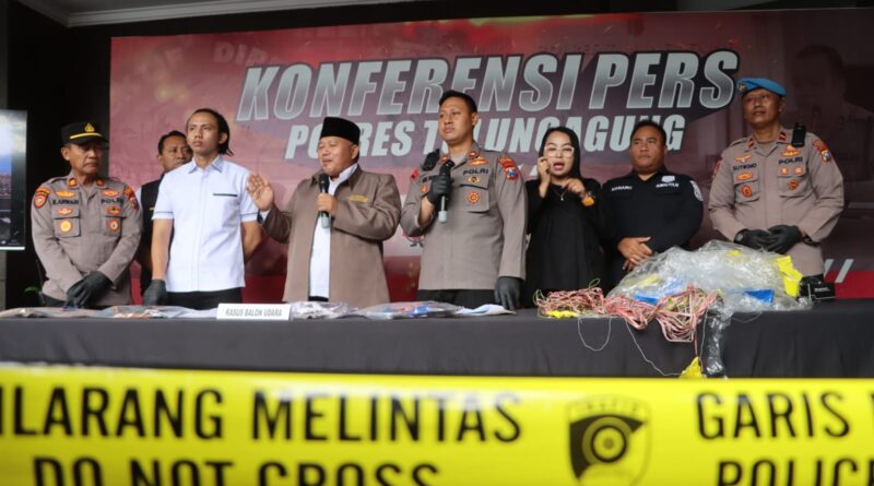 Gelar perkara kasus balon udara yang meresahkan masyarakat