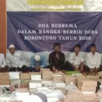 Pemdes Sobontoro Gelar Doa Bersama dan Kenduri dalam Rangka Bersih Desa 2025