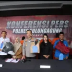 ‎Lima Pelaku Asusila Terhadap Anak Diringkus Polres Tulungagung