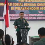 Perkuat Sinergi dan Ketahanan Nasional, Kodim Tulungagung Gelar Komsos Dengan Komponen Masyarakat