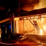 Kebakaran Hebat di Pasar Kampak Trenggalek, Empat Kios Ludes, Kerugian Capai Setengah Miliar!