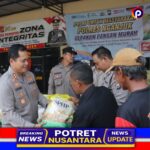 Polres Nganjuk Gelar Gerakan Pangan Murah untuk Warga Sekitar Mako
