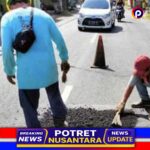 Cegah Kecelakaan, Dinas PUPR Tulungagung Turun Tangan Perbaiki Jalan Jetak-Gebang