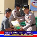 Polres Nganjuk Lanjutkan Gerakan Pangan Murah, 100 Paket Beras Terserap Masyarakat