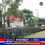Korem 081/DSJ Gelar Latihan Penanggulangan Bencana Alam Terpadu di Tulungagung