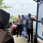 Satlantas Polres Nganjuk Lewat Program “Polantas Menyapa” Beri Edukasi Langkah Mudah Ujian Praktik SIM di Satpas