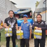Polres Tulungagung Tangani Kecelakaan Truk Angkut BBM di Jalur Lintas Selatan (JLS) Tulungagung