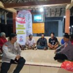 Sambut Lomba Siskamling, Polsek Ngronggot Tinjau Pos Kamling dan Ajak Warga Perkuat Ronda Malam