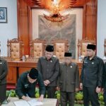 DPRD Tulungagung Gelar Penyampaian LKPJ  Tahun 2025 Dan Halal Bihalal