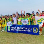 Plt Bupati Ahmad Baharudin Tutup Piala Soeratin U-13, Dorong Pembinaan Pesepak Bola Muda