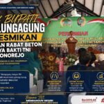 Plt Bupati Ahmad Baharudin Resmikan Jalan Beton 3 Kilometer di Wonorejo, Dorong Ekonomi Warga