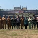TMMD Ke-130 Tulungagung Dimulai, Desa Pojok Jadi Pusat Percepatan Pembangunan dan Pemberdayaan Warga